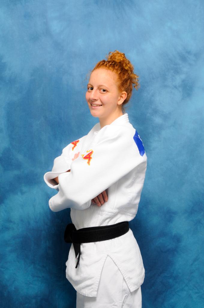 Sara, Cintura Nera II Dan Judo
